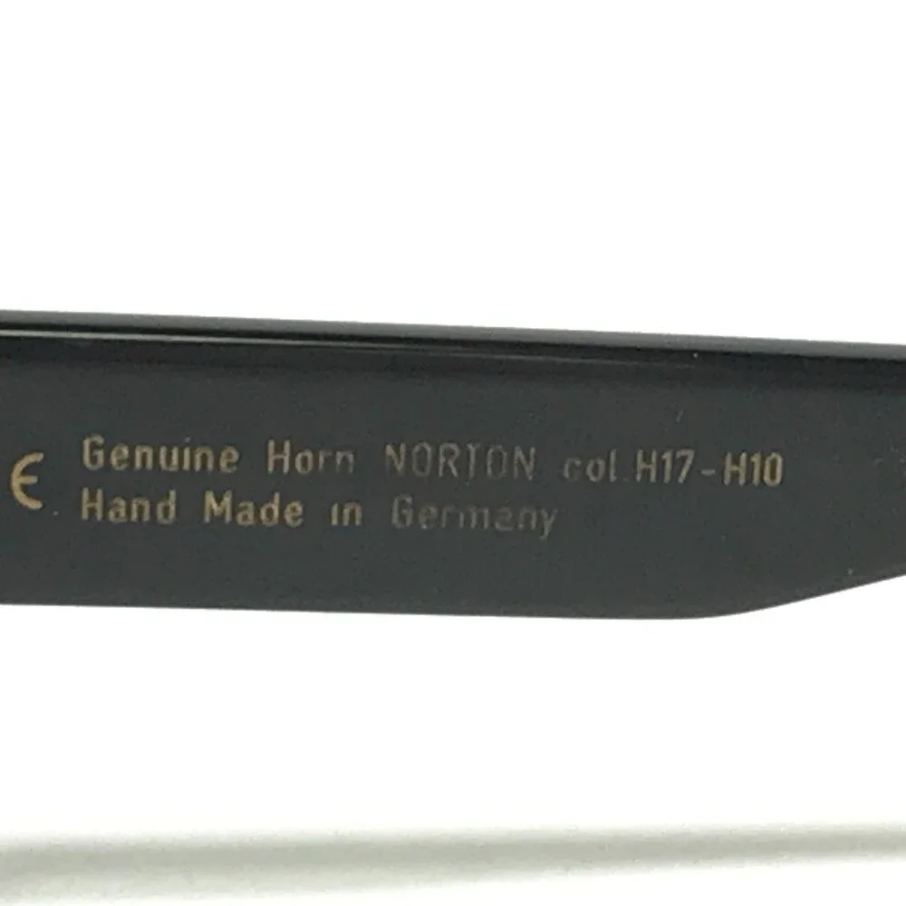 Morgenthal Frederics Frames NORTON col.H17-H10 Brown Genuine Horn 50-18-140